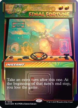 Final Fortune (Rainbow Foil) [Secret Lair Drop Series]-1