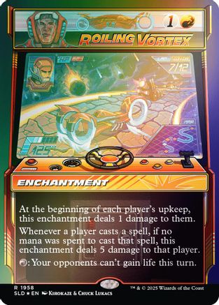 Roiling Vortex (Rainbow Foil) [Secret Lair Drop Series]-1