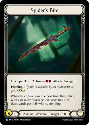 Spider's Bite [ARK002] (The Hunted Arakni Blitz Deck)-1