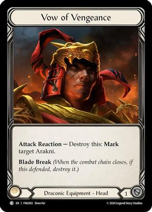 Vow of Vengeance [FNG003] (The Hunted Fang Blitz Deck)-1