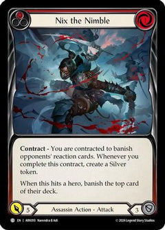 Nix the Nimble (Red) [ARK010] (The Hunted Arakni Blitz Deck)-1