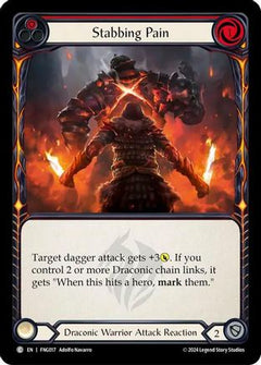 Stabbing Pain (Red) [FNG017] (The Hunted Fang Blitz Deck)-1