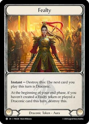 Fealty // Marked [FNG029 // FNG029] (The Hunted Fang Blitz Deck)-1