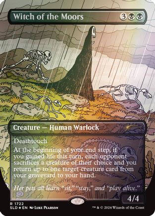 Witch of the Moors (Rainbow Foil) (SLD-1722) - Secret Lair Drop Series Foil-1