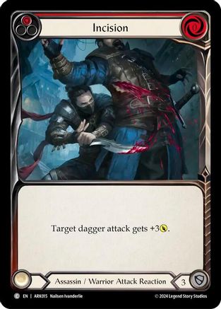 Incision (Red) [ARK015] (The Hunted Arakni Blitz Deck)-1