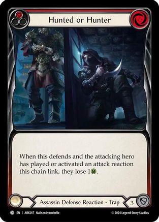 Hunted or Hunter (Red) [ARK017] (The Hunted Arakni Blitz Deck)-1