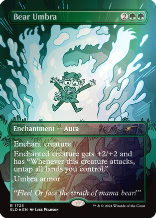 Bear Umbra (Rainbow Foil) [Secret Lair Drop Series]-1