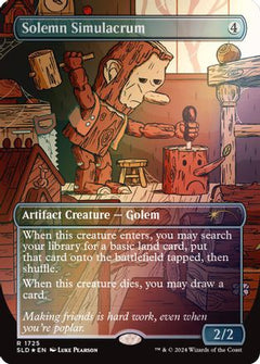 Solemn Simulacrum (1725) (Rainbow Foil) [Secret Lair Drop Series]-1