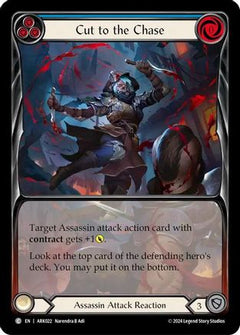Cut to the Chase (Blue) (Extended Art) [ARK022] (The Hunted Arakni Blitz Deck)-1