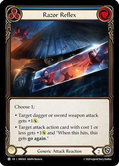 Razor Reflex (Blue) [ARK024] (The Hunted Arakni Blitz Deck)-1