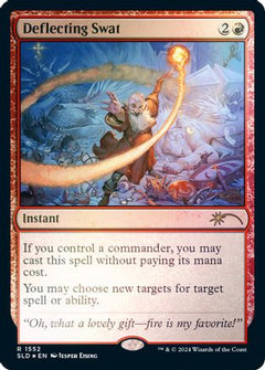 Deflecting Swat (Rainbow Foil) [Secret Lair Drop Series]-1