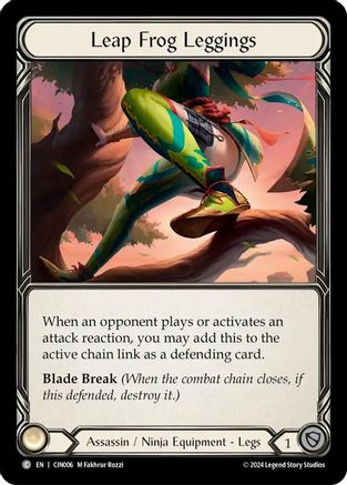 Leap Frog Leggings [CIN006] (The Hunted Cindra Blitz Deck)-1