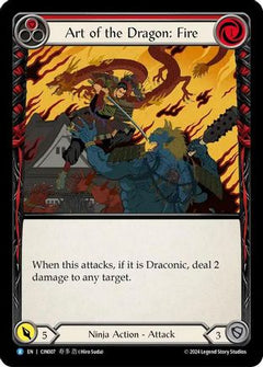 Art of the Dragon: Fire (CIN007) - Blitz Deck: The Hunted - Cindra-1