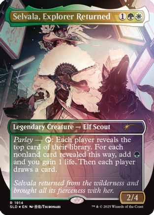 Selvala, Explorer Returned (Rainbow Foil) [Secret Lair Drop Series]-1