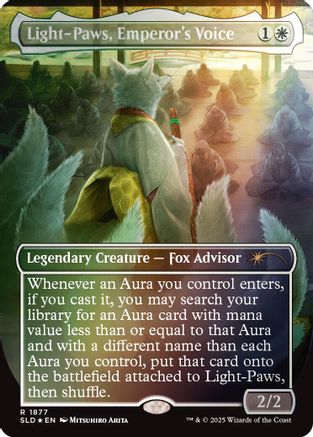 Light-Paws, Emperor's Voice (Rainbow Foil) [Secret Lair Drop Series]-1