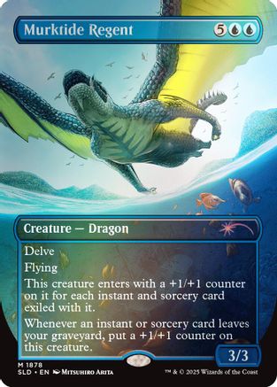 Murktide Regent (Rainbow Foil) [Secret Lair Drop Series]-1