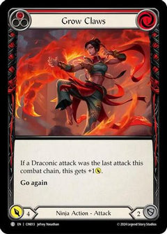 Grow Claws (Red) [CIN013] (The Hunted Cindra Blitz Deck)-1