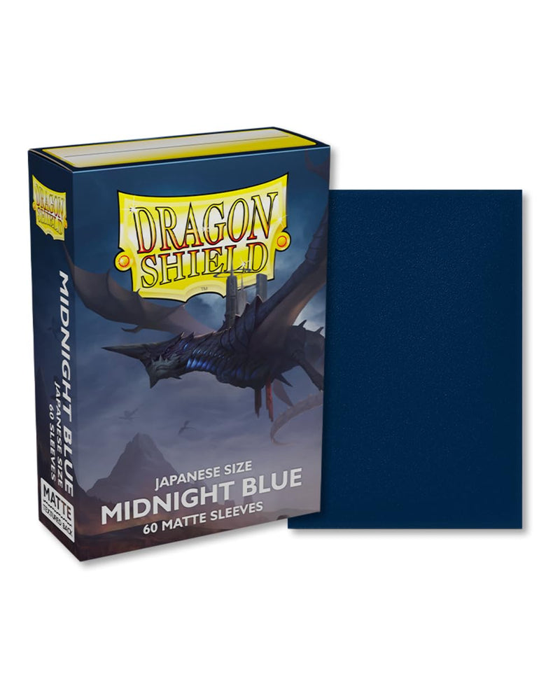 Dragon Shield: Japanese Size Sleeves – Matte – Midnight Blue