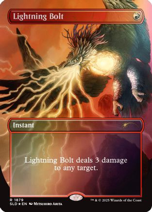 Lightning Bolt (1879) (Rainbow Foil) [Secret Lair Drop Series]-1