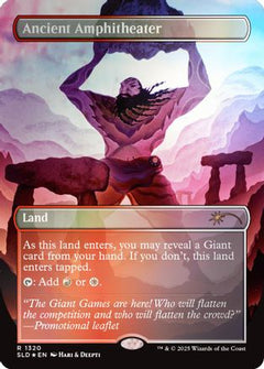 Ancient Amphitheater (Rainbow Foil) [Secret Lair Drop Series]-1