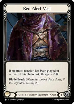 Red Alert Vest [WOD004] (The Hunted Arakni, Web of Deceit Blitz Deck)-1