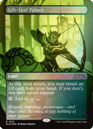 Gilt-Leaf Palace (Rainbow Foil) [Secret Lair Drop Series]-1