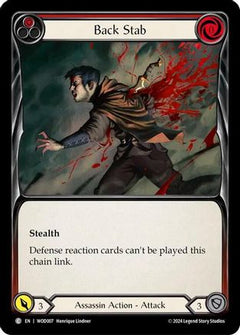 Back Stab (Red) [WOD007] (The Hunted Arakni, Web of Deceit Blitz Deck)-1