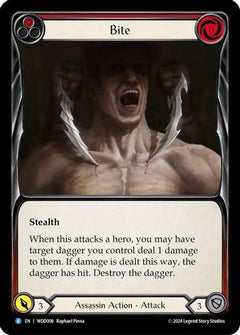 Bite (Red) [WOD008] (The Hunted Arakni, Web of Deceit Blitz Deck)-1