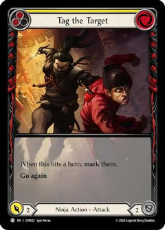 Tag the Target (Yellow) (Extended Art) [CIN022] (The Hunted Cindra Blitz Deck)-1
