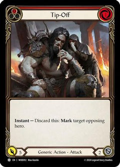 Tip-Off (Red) [WOD012] (The Hunted Arakni, Web of Deceit Blitz Deck)-1