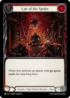 Lair of the Spider (Red) [WOD017] (The Hunted Arakni, Web of Deceit Blitz Deck)-1