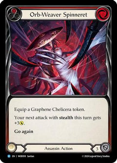 Orb-Weaver Spinneret (Red) [WOD018] (The Hunted Arakni, Web of Deceit Blitz Deck)-1