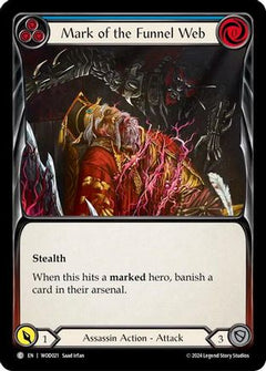 Mark of the Funnel Web (Blue) [WOD021] (The Hunted Arakni, Web of Deceit Blitz Deck)-1