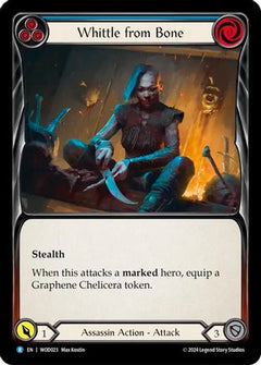 Whittle from Bone (Blue) [WOD023] (The Hunted Arakni, Web of Deceit Blitz Deck)-1