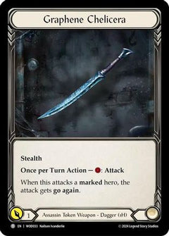 Graphene Chelicera [WOD033 // WOD034] (The Hunted Arakni, Web of Deceit Blitz Deck)-1