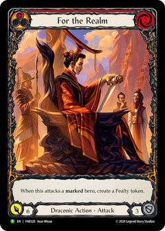 For the Realm [FAB320] (Promo)  Rainbow Foil-1