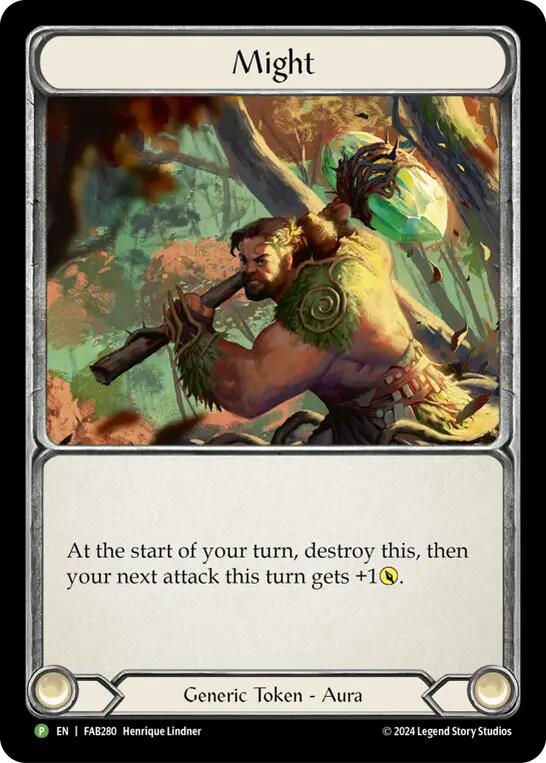 Might [FAB280] (Promo)  Cold Foil-1