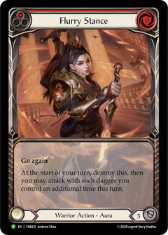 Flurry Stance [FAB312] (Promo)  Rainbow Foil-1