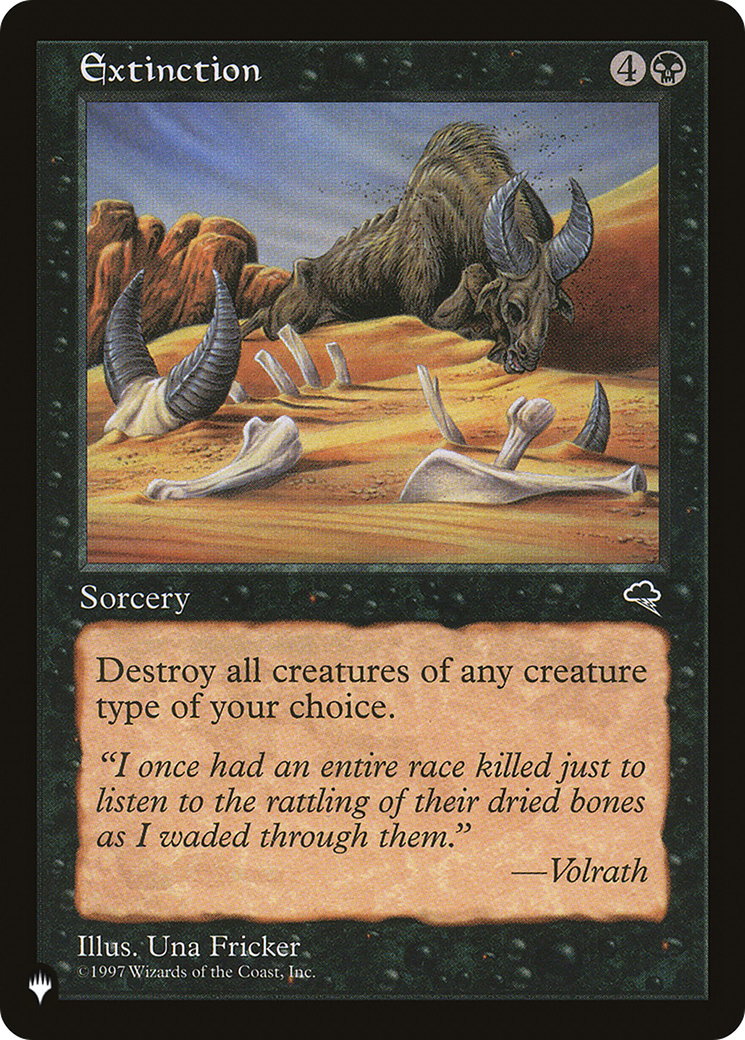 Extinction [The List]-1