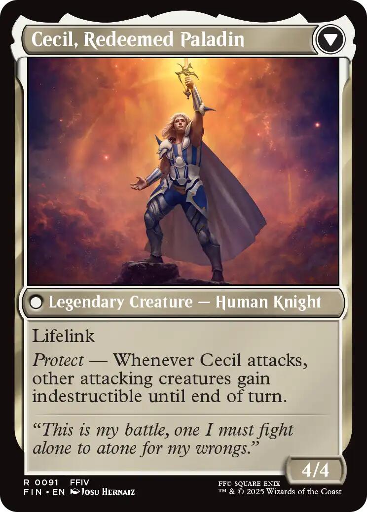 Cecil, Dark Knight // Cecil, Redeemed Paladin [FINAL FANTASY]-2