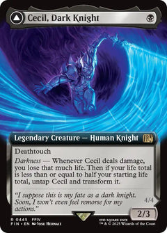 Cecil, Dark Knight // Cecil, Redeemed Paladin (Extended Art) [FINAL FANTASY]-1