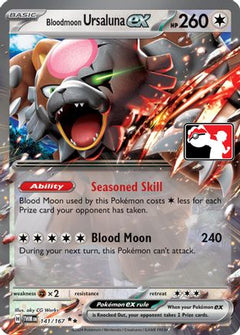 Bloodmoon Ursaluna ex (141/167) [Prize Pack Series Six]-1
