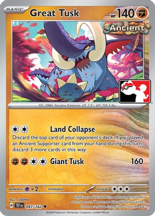 Great Tusk (097/162) [Prize Pack Series Six]-1