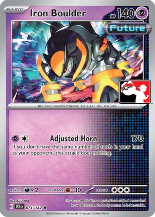Iron Boulder (071/142) [Prize Pack Series Six]-1