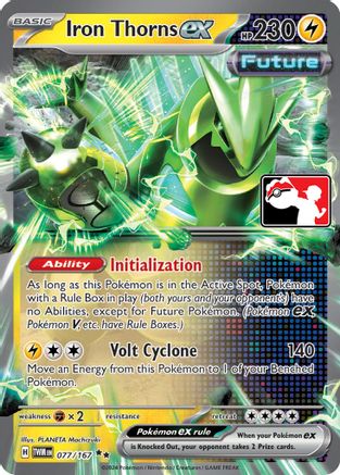 Iron Thorns ex (077/167) [Prize Pack Series Six]-1