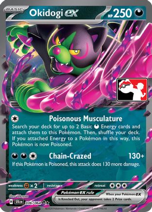 Okidogi ex (036/064) [Prize Pack Series Six]-1