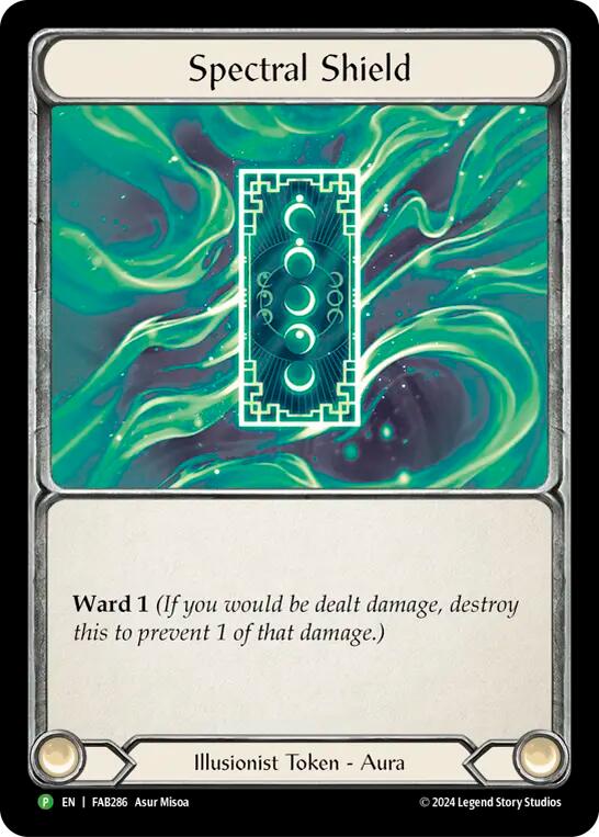 Spectral Shield [FAB286] (Promo)  Cold Foil-1