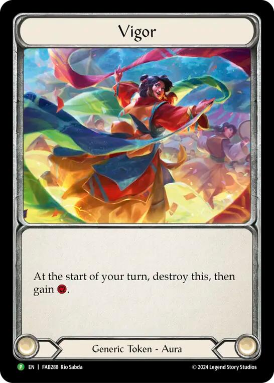 Vigor [FAB288] (Promo)  Cold Foil-1