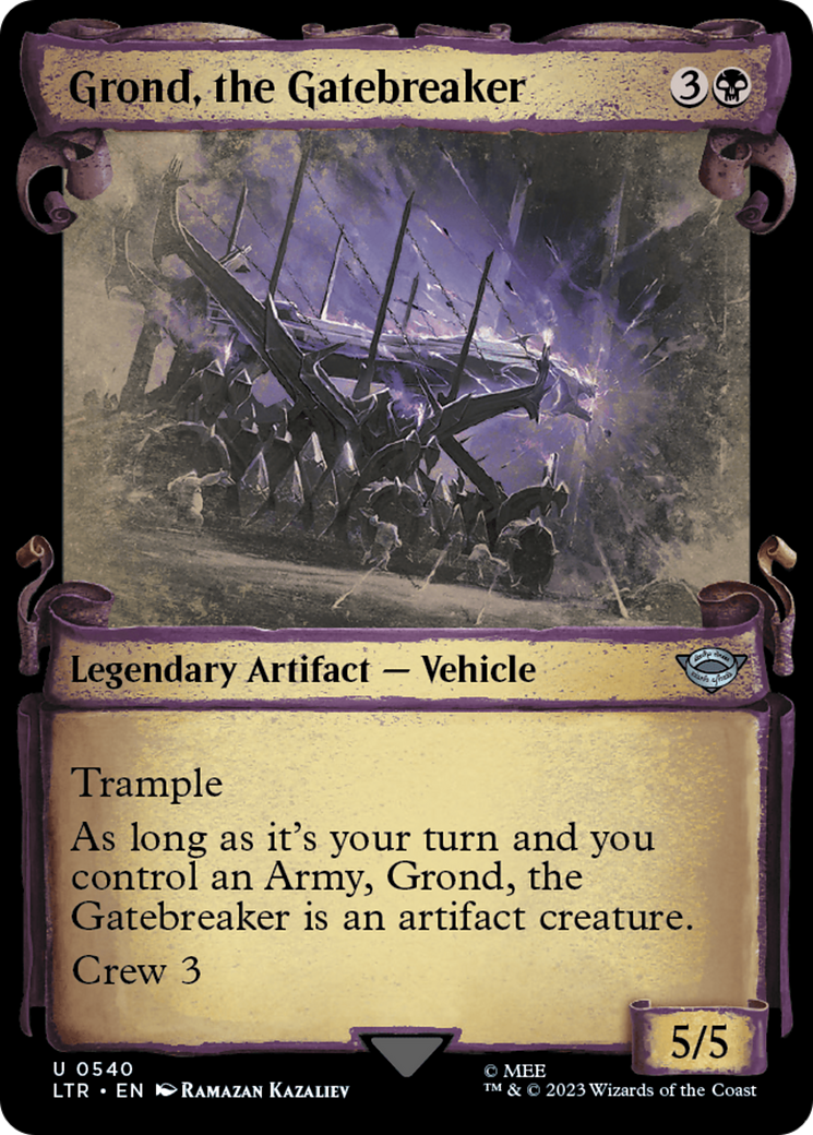 Grond, the Gatebreaker [The Lord of the Rings: Tales of Middle-Earth Showcase Scrolls]-1