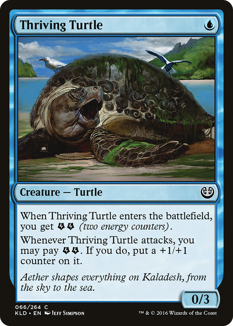 Thriving Turtle [Kaladesh]-1